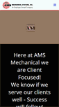 Mobile Screenshot of amsmechanicalsystems.com